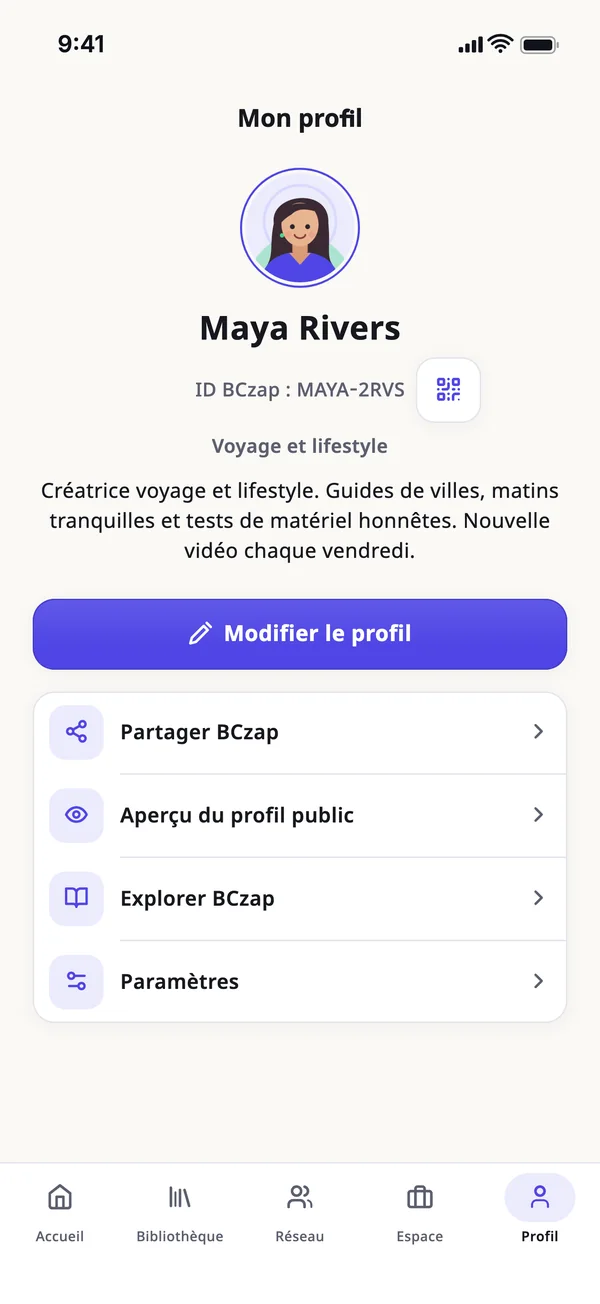 Un ID. Toute votre présence.