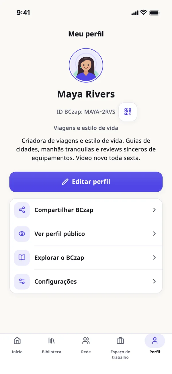 Um ID. Toda a sua presença.