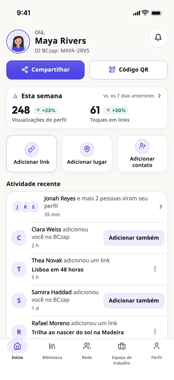 Veja quem viu seu perfil